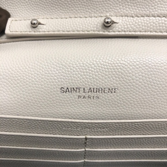 Saint Laurent Stitch Chain Wallet Shoulder Bag - Picture 7 of 12